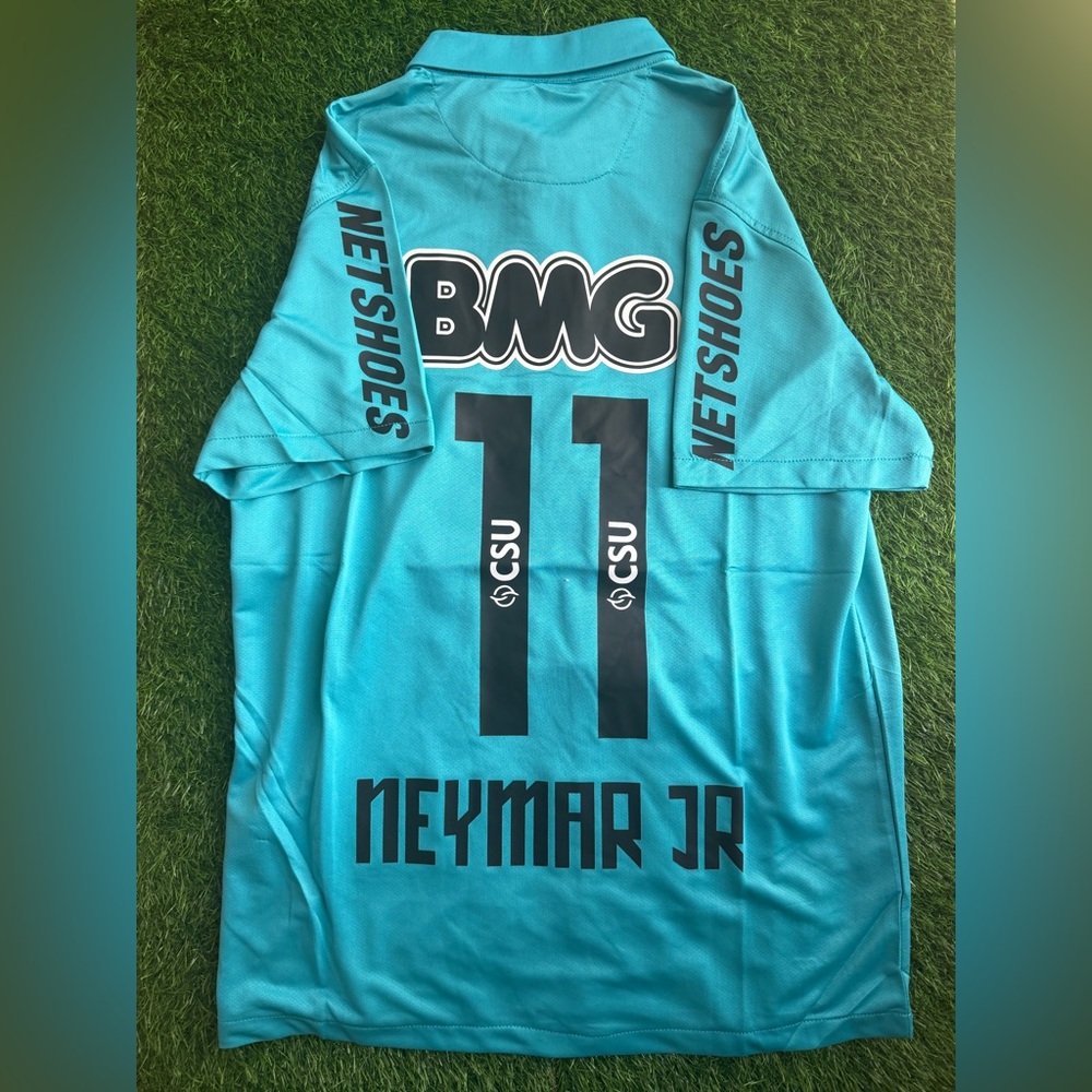 Neymar santos retro jersey
